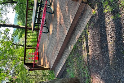 NOTICE: Look Out at Lenape Park Closed Due to Vandalism