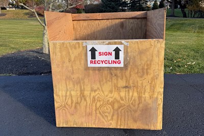 Skippack Township Participates in 2025 Election Sign Recycling Program