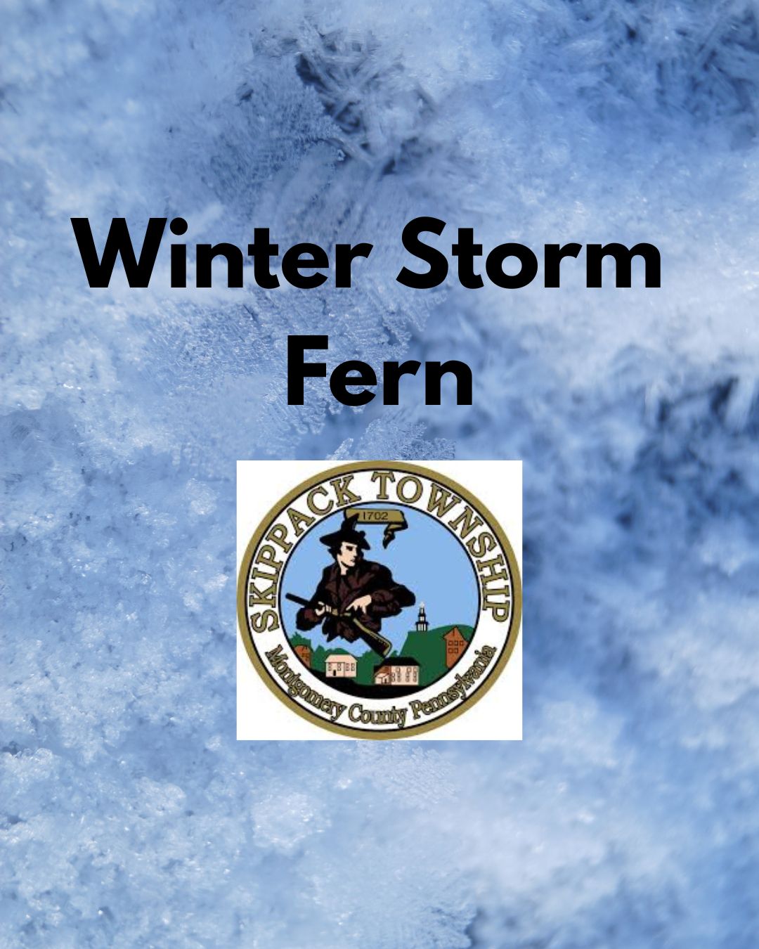Public Works Crews Actively Clearing Roads – Please Stay Home