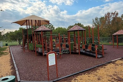 Palmer Park Playground Nearing Completion