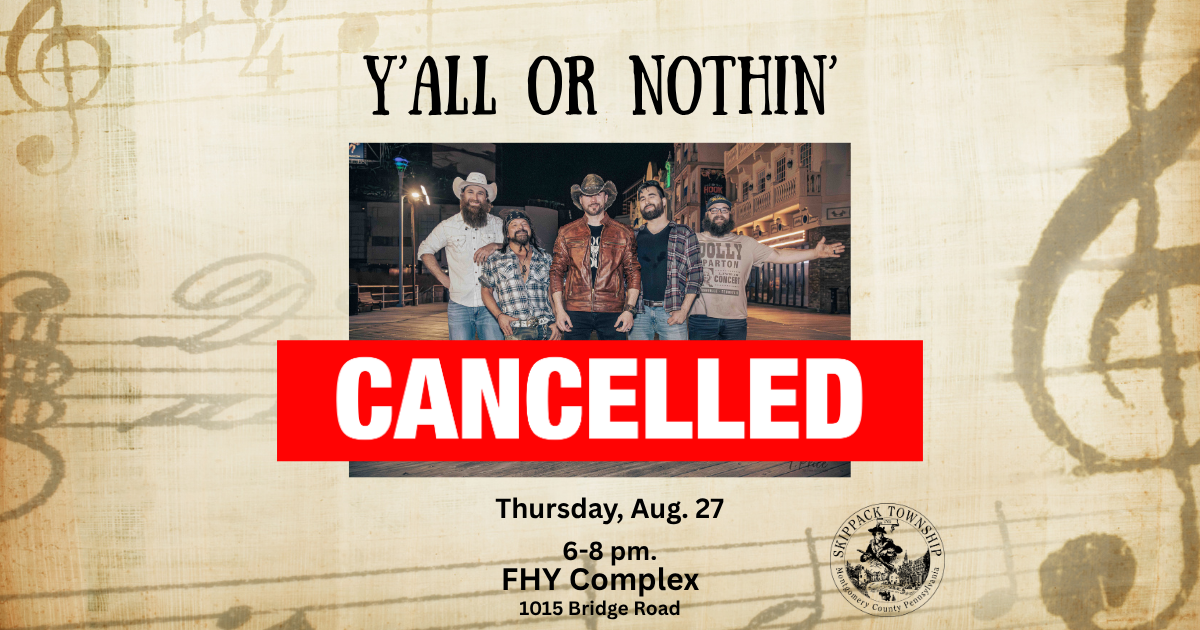 Summer Concert Cancelled Due to Anticipated Severe Weather
